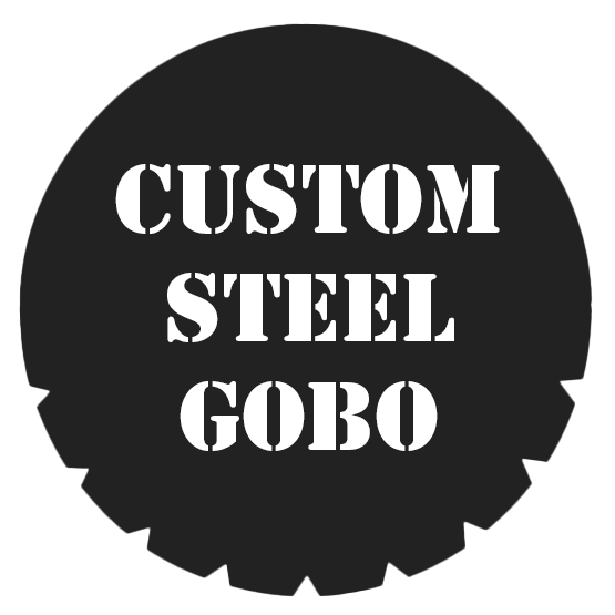 Custom Rosco Steel Gobo