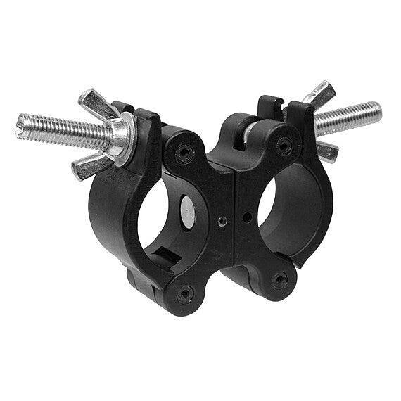 Mega-Coupler, Swivel, Pinned, Black, Steel