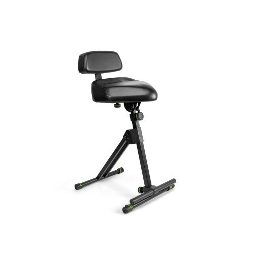 GRAVITY Height Adjustable Stool with Foot and Backrest