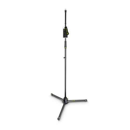GRAVITY Straight Microphone Stand with Folding Tripod Base