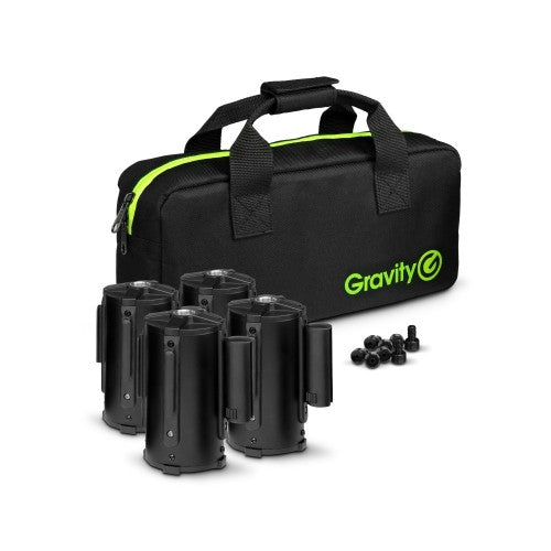 GRAVITY 4 Retractable Crowd Barrier Cassettes for Stand Mounting incl. Bag