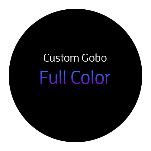 Custom Rosco Glass Gobo