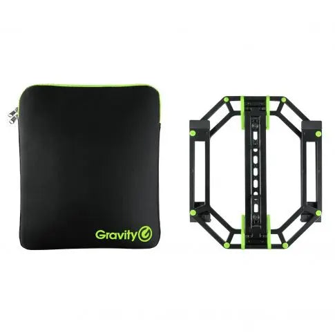 GRAVITY Adjustable Stand for Laptops and Controllers including Neoprene Protection Bag