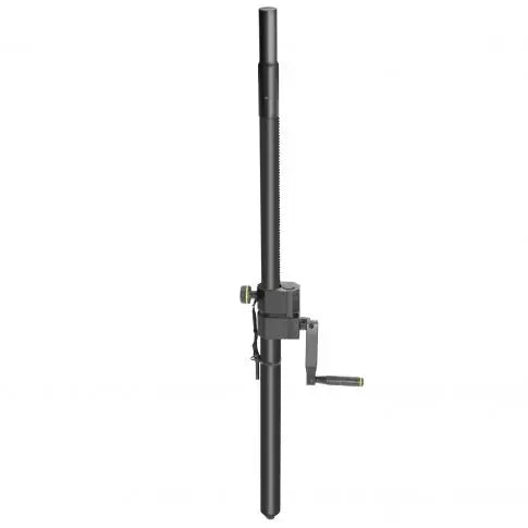 GRAVITY Adjustable Speaker Pole with Crank, 35mm to M20, 1100 mm